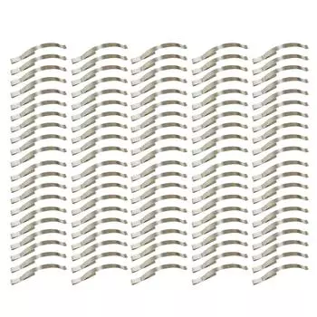 100pcs Steel Window Screen Clips Secure Spring Tension Flat Corner Clips Simple Installs for Stabilizing Screen Windows