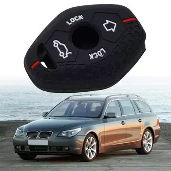101 01 10 10 10 10 1 1pcs Auto Silicone Key Case For Bmw E46 E53 X3 E83 X3 E39 Serie 7 5 3 330i Car Key Cover Car Accessories CHINA