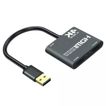 1080P 60Fps Loop Out Broadcasting 4K Hdmi Usb3.0 Видеокарта захвата Конференц-связь G99B