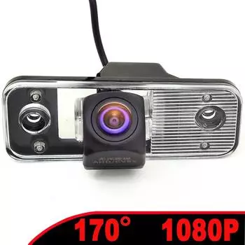 1080P AHD «рыбий глаз» автомобильная камера заднего вида, камера заднего вида для парковки Hyundai IX25 IX45 Creta Carens Azera SantaFe 2011-2019 CVBS-AHD