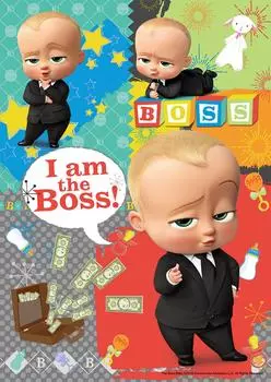 108 Piece Jigsaw Puzzle Boss Baby I Am the Boss (18.2x25.7cm)