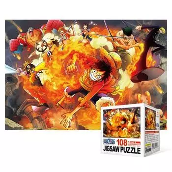 Пазл из 108 деталей / One Piece - Fighting Spirit (Мини), популярная корейская головоломка
