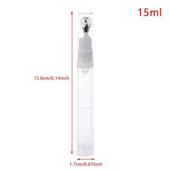 10/15Ml Empty Cosmetic Container For Eye Cream Massage Essential Refillable Bottle Lip Balm Metal Top Soft Tube