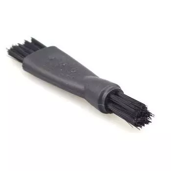 10/30/50PCS Razor Cleaning Brush Fine Brush Easy To Carry Black Small Bristle Brush Razor Bristle Brush