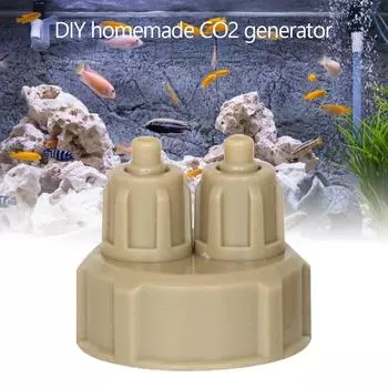 10-30Pcs Aquarium CO2 System Generator Bottle Cap Fish Tank Live Plant DIY Air Diffuser Carbon Dioxide Reactor Instrument
