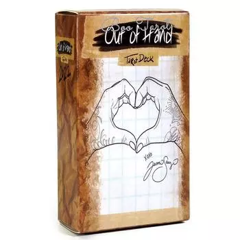 10,3*6 см вне рук Таро 78 карт, которые приглашают вас испытать Таро в повседневных взаимодействиях и сценариях