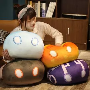 10-40 см игра Genshin Impact Slime тематическая подушка милые плюшевые куклы Keli Dango пледы горстка игрушек подушка мультяшный подарок на день рождения и Рождество 10cm