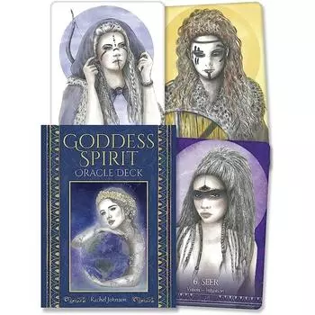 10,4*7,3 см колода Oracle Spirit Goddess 44 шт. карты