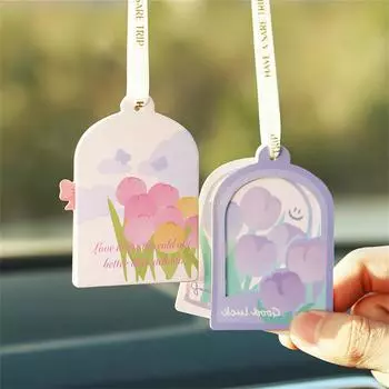 10~50PCS Car Ornament Light Incense Simple Nature To Odor Pendant Inside The Car Fragrance Tablets Advanced Musty Smell