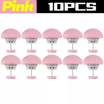 10-50x Quilt Fixing Clips Mushroom Round Fixing Clips One Key To Unlock Quilt Holder Bedroom Storage Supplies Prevent Shifting
