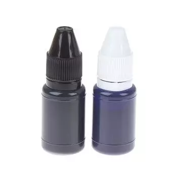 10 мл Inkpad Flash Refill Быстросохнущие чернила для тиснения Posensitive Stamp Oil небесно-голубой