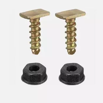 10 Set Fender Nuts Screws For Opel Corsa C, Combo Box, Kombi Tour 5164900 171953