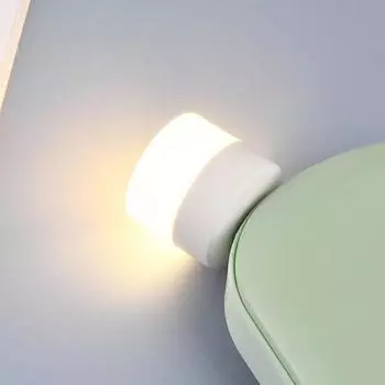 10 шт. 1 Вт 5 В Теплые светодиодные ночники с USB-кабелем Портативные маленькие лампы для чтения