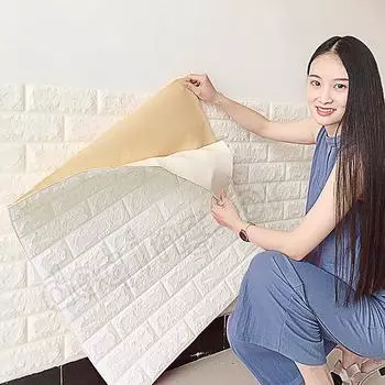 10 шт. 30 см * 35 см 3D самоклеящиеся наклейки на стену, украшение для дома, фоновые наклейки, водонепроницаемые и влагостойкие 10pcs
