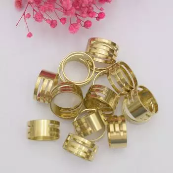10 шт. Чистая медь Открытое кольцо Инструмент Кольцо DIY Ручной работы Вспомогательное кольцо Ювелирные изделия Одиночное кольцо Открывалка Бисерные аксессуары