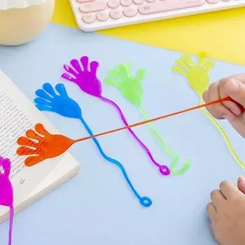 10 шт., детские забавные игрушки с липкими руками для детей, сувениры для вечеринок, пиньята для мальчиков и девочек, наполнители, подарочная сумка для детского душа, карнавальные призы