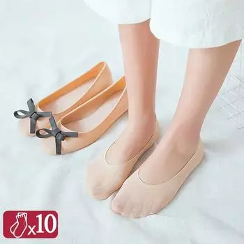 10 шт./компл. летние носки таби с гребнем, прочные, удобные, дышащие, женские, нескользящие, невидимые, низкие, кавайные, лодочки, новые Size 36-40