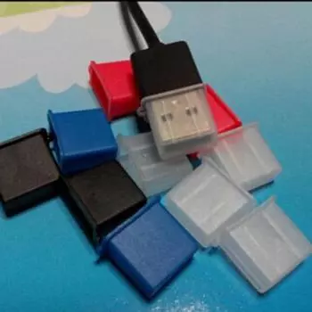10 шт. новый USB-разъем типа A с защитой от пыли, пробка, защитная крышка прозрачный