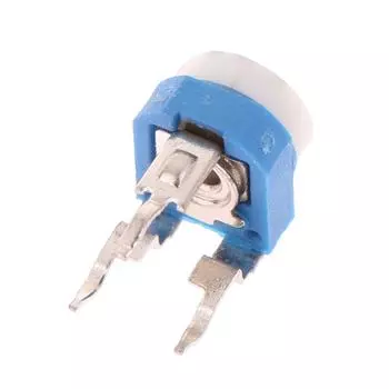 10 шт. Rm065 синий белый горизонтальный регулируемый резистор Rm065-203 20 кОм подстроечный потенциометр переменный резистор