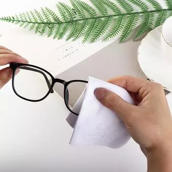 10 шт., ткань для чистки очков с надписью, замшевые салфетки для чистки солнцезащитных очков, ткань для чистки линз, компьютер