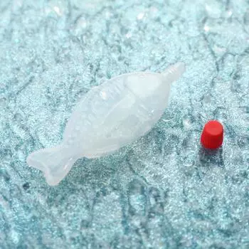 10 шт. в форме рыбы, 8,5 мл, одноразовая бутылка для соевого соуса, бутылка для приправы для суши