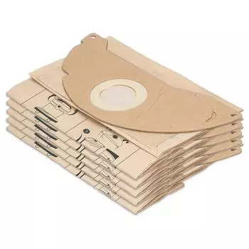 10 упаковок мешков для пылесоса, совместимых с Karcher WD2, MV2, заменяет Karcher 6.904-322.0 CHINA