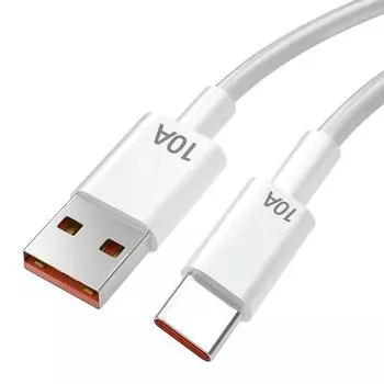 10А, 120 Вт, сверхбыстрая зарядка, USB-кабель типа C для Huawei P40 P30, USB-C, телефонный шнур для передачи данных для Xiaomi 14 Redmi 13 12 Oneplus 11 POCO 2m