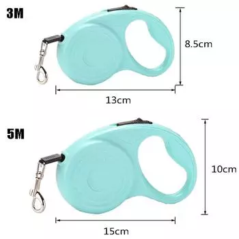 10ft Automatic Retractable Pet Dog Leash for Small Dogs Walking Running Nylon Puppy Dog Lead for 33lb Pets Supplies kopek tasma 3M-suit below 7.5kg