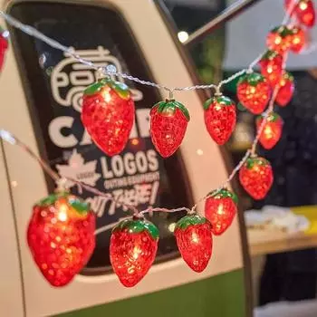 10M 80LEDS Strawberry Fruit Light String Lights For Home Kitchen Decoration Fairy Lights LED Hanging Party Decor Lights 918 1.5m 10 leds USB красный
