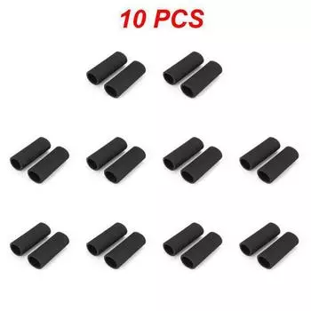 10Pairs Universal Motorcycle Handlebar Grips Non-slip Soft Foam Motorbike Cycling Handle Bar Grip Cover