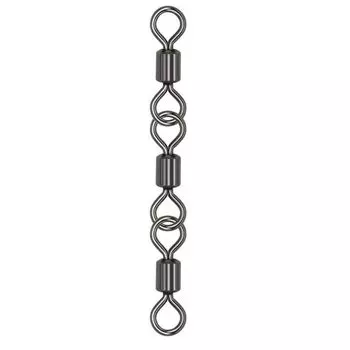 10PCS 8-Shape Fishing Rolling Swivel Flexible Rotation Swivel Rolling Connector Flying Fishing 10-10pcs