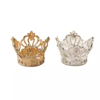 10pcs/lot Crown Napkin Ring, Metal Tissue Buckle, Suitable for Wedding Banquet, Holiday Party Decoration, Hot Sale золотой
