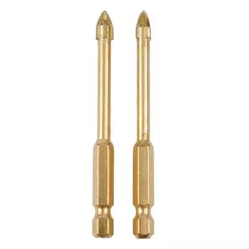 10PCS/SET Glass Drill Bits For Titanium Ceramic Industrial Grade