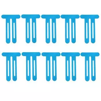 10Pcs Sport Knee Tape Waterproof Elastic Athletic Muscle Tape Seamless Precut Kinesiology Knee Pad for Knee Support & Stability
