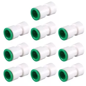 10Pcs Water Pipe Quick Connector Direct Insertion Water Pipe Fittings Pipe Fittings Joint Quick Connect Joints Enduring