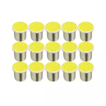 10X1156 Cob 12Led Ba15S Светодиодный указатель поворота в салоне автомобиля белый