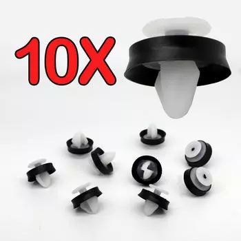10X клипс для отделки внутренней дверной панели для Citroen C5 III C8 DS3 Convertible Bumper Front Back Tailgate Paneling bottom body