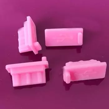 10X Usb пылезащитная заглушка для порта зарядного устройства, крышка гнездового разъема, интерфейс, пылезащитная защита белый
