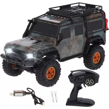 110 RC 4WD Climbing Crawler 2.4G Пульт дистанционного управления Brushed Motor Модель игрушечного автомобиля для детей Камуфляж камуфляжный