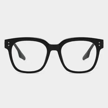 1112 Large Frame Una. C Anti-Blue Flat Glasses Men S Myopia Glasses Frame Tr90 Glasses anti-blue lens