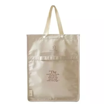 1114 Hot Spring Spa Gym Mesh Tote Bag EU Spalo Vertical [Rootote] Сумка, Сумка, Intrip-A (04 Бежевый)