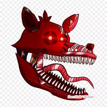 111 Five Nights At Freddys 4 Five Nights At Freddy S 3 Утюг на термопереносной печати Виниловые нашивки Наклейка для одежды DIY Аппликации Моющиеся нашивки