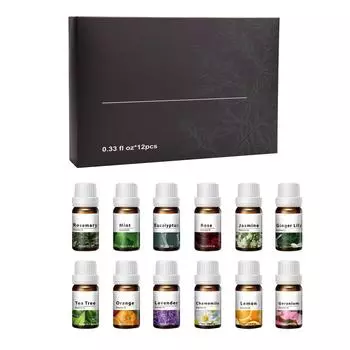 120 мл Растительное масло Set Back Увлажнитель Масло Lasting Substantivity Парфюмированное масло 12 шт One Size чёрный