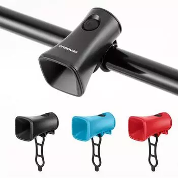 120dB Rainproof Electric Bicycle Horn with Shockproof MTB Scooter Handlebar Speaker - Safety Alarm and Bike Accessory Amagi синий