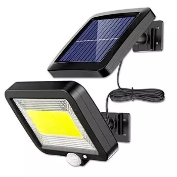 120LED Солнечный Светильник Уличный Датчик Движения Настенный Светильник Водонепроницаемый Аварийный Светильник На Солнечной Батарее Для Сада Уличной Тропы
