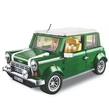 1267 Технический Mini Cooper Creator Expert Совместимость 10242 DIY Строительные блоки Кирпичи Классическая модель автомобиля Детские подарочные игрушки