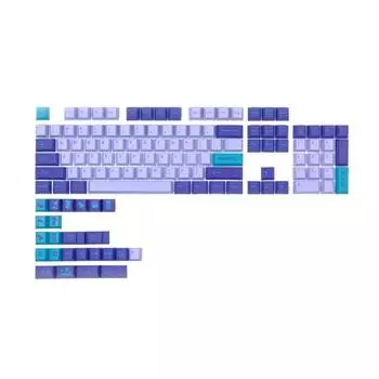 128 клавиш/набор профиль Steam Wave Keycap PBT сублимационная печать для клавиш для механической клавиатуры Mx Gateron