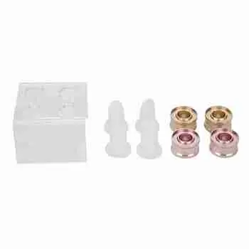 12.1MM DIY силиконовая форма для помады самодельный бальзам для губ круг набор инструментов для рукоделия 02