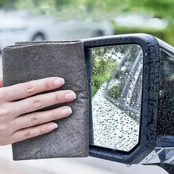 12/1Pcs Thickened Magic Cleaning Cloth Reusable Microfiber Washing Rags Car Window Mirror Wipe Towels Household Clean Supplies 1PC