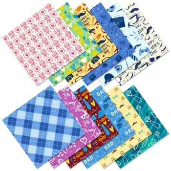 12 Father S Day Personalized Diy Cut Handmade Album Scrapbook Gift Outsourcing Pattern Cardboard Material Paper 15*15CM